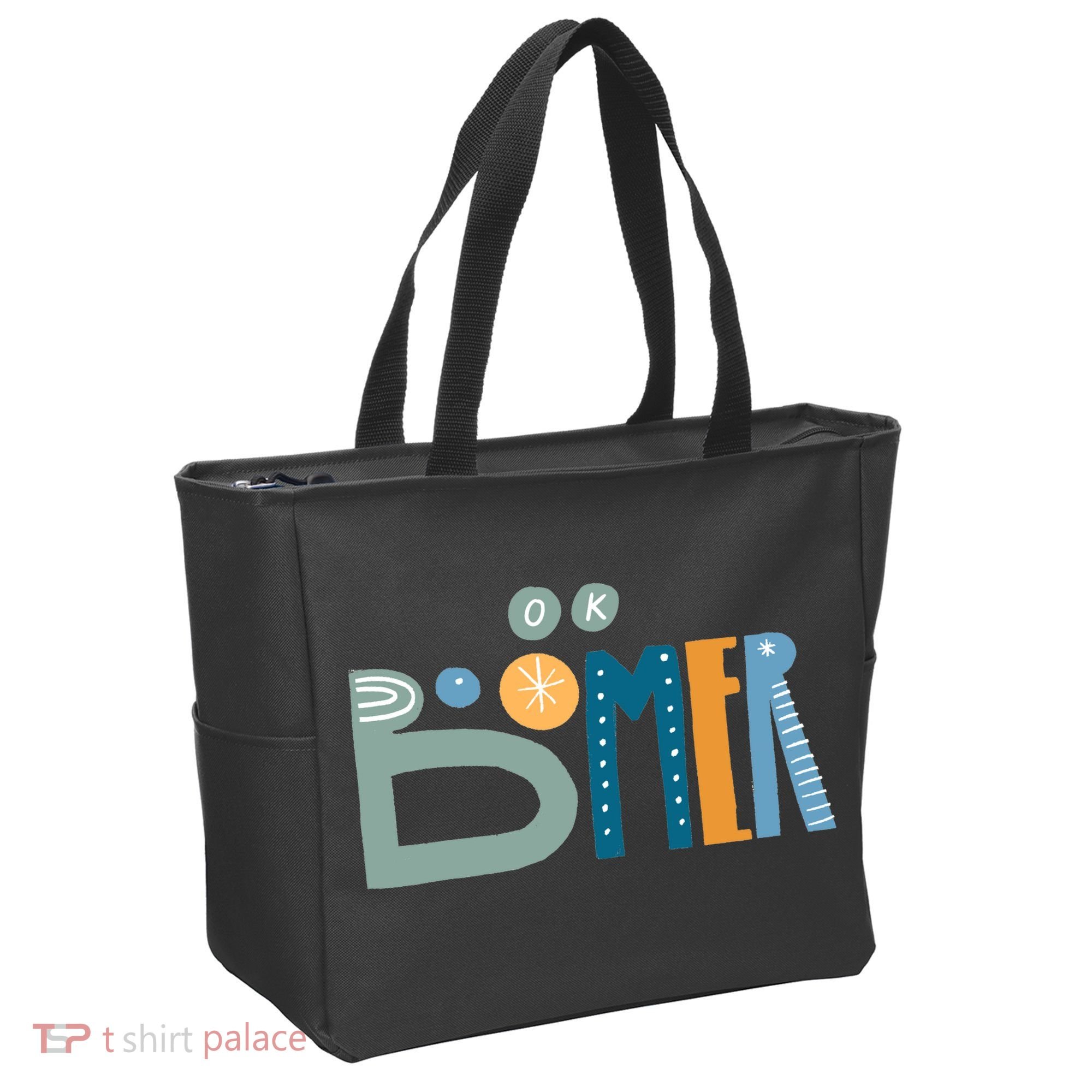 Ok Boomer Retro Style Tote Bag