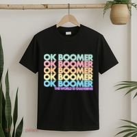 Ok Boomer The World Is Changing T-Shirt thumb 2