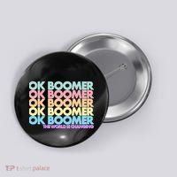 Ok Boomer The World Is Changing Button thumb 0