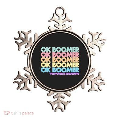 Ok Boomer The World Is Changing Ornament