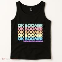 Ok Boomer The World Is Changing Tank Top thumb 2