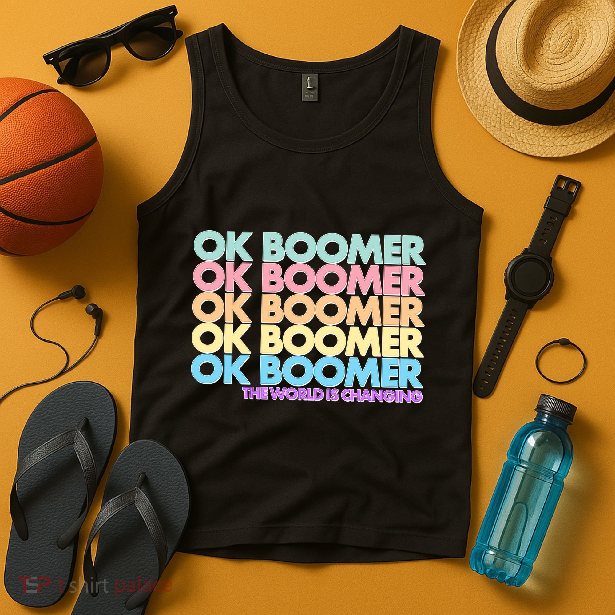 Ok Boomer The World Is Changing Tank Top