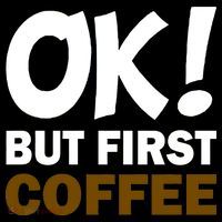 Ok! But First Coffee Kids Long Sleeve Shirt thumb 2