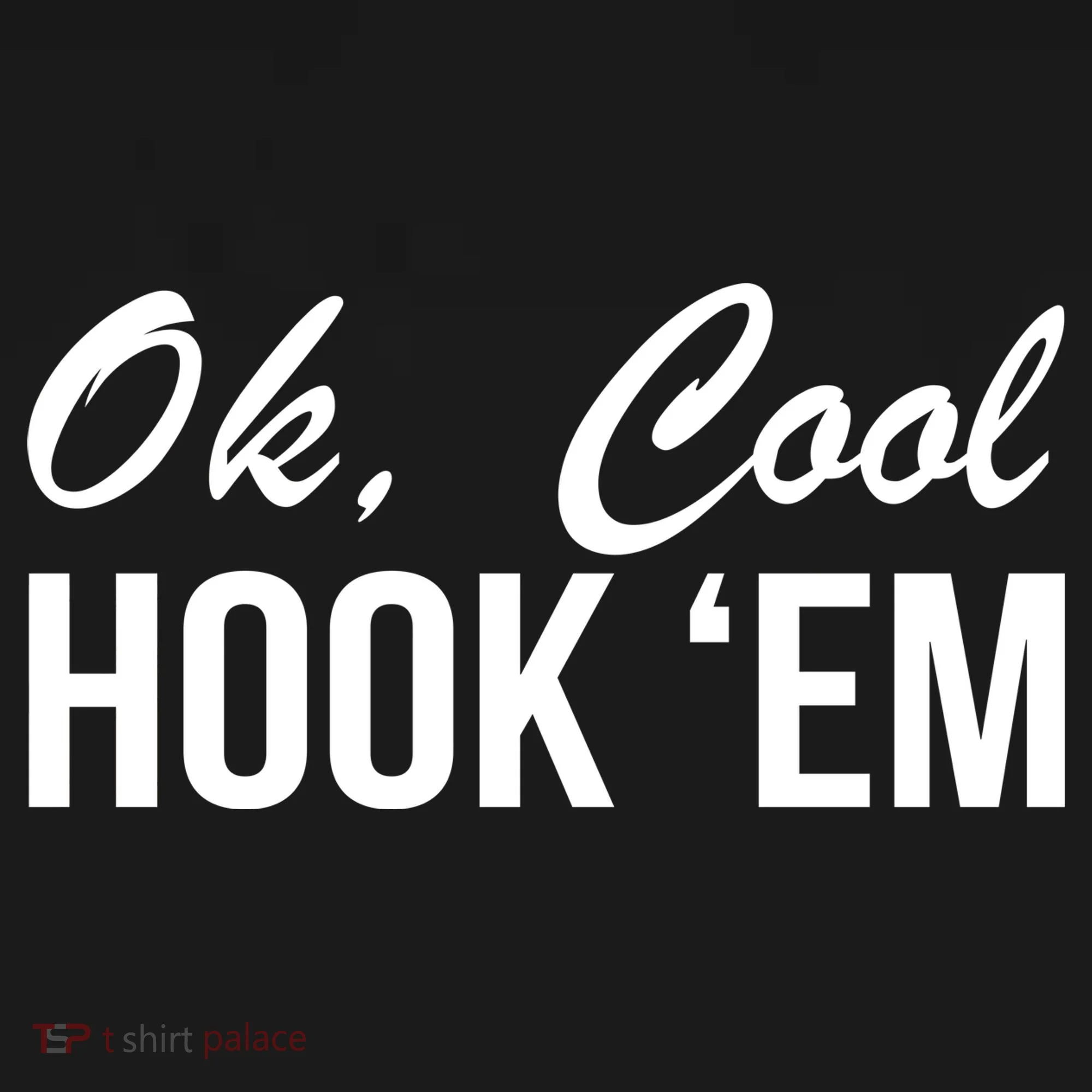 Ok Cool Hook'Em Texas Hook Em Doggie Tank