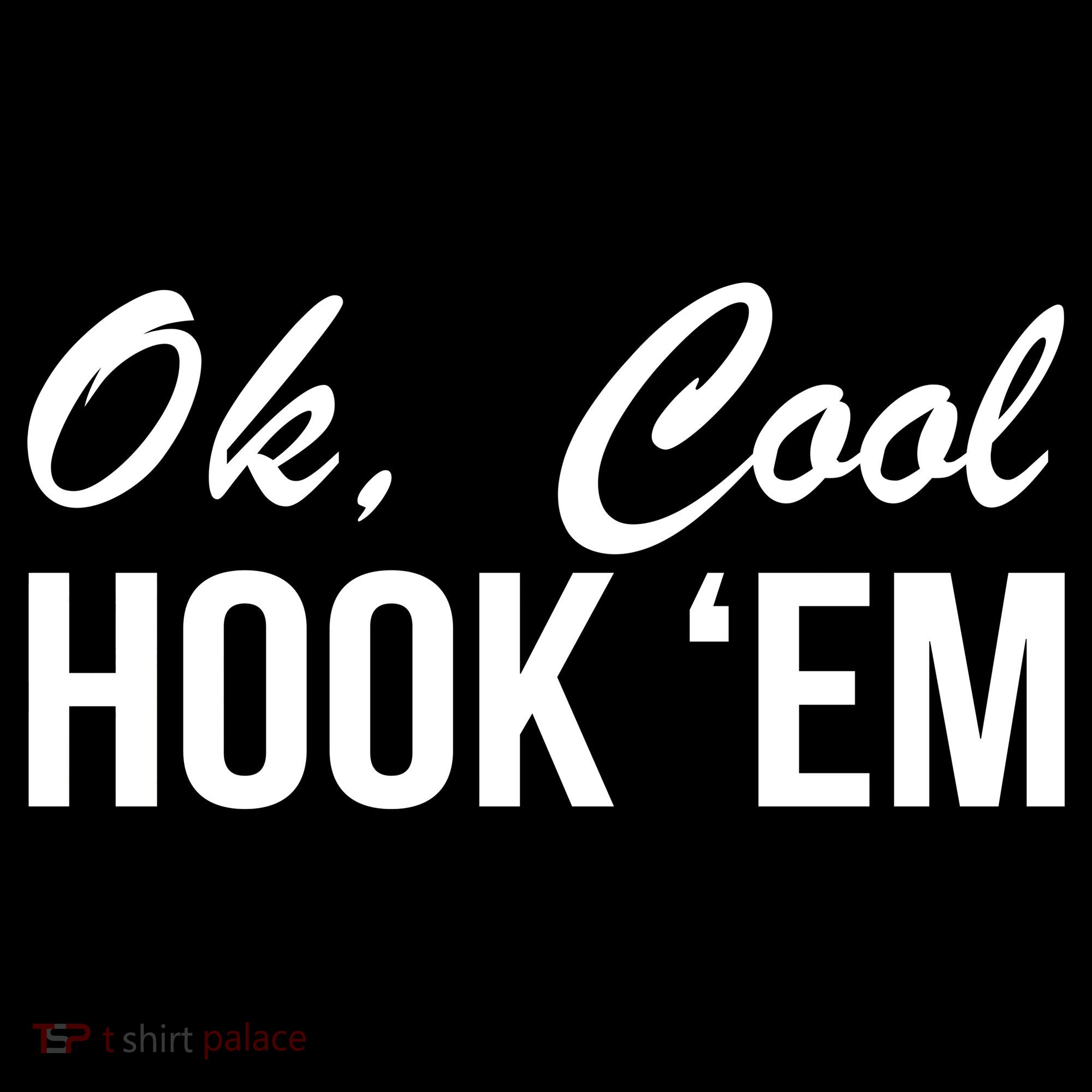 Ok Cool Hook'Em Texas Hook Em Kids Sweatshirt