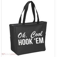 Ok Cool Hook'Em Texas Hook Em Tote Bag thumb 2