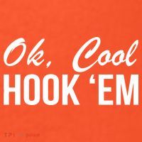 Ok Cool Hook'Em Texas Hook Em Mousepad thumb 1