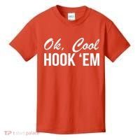 Ok Cool Hook'Em Texas Hook Em Kids T-Shirt thumb 0