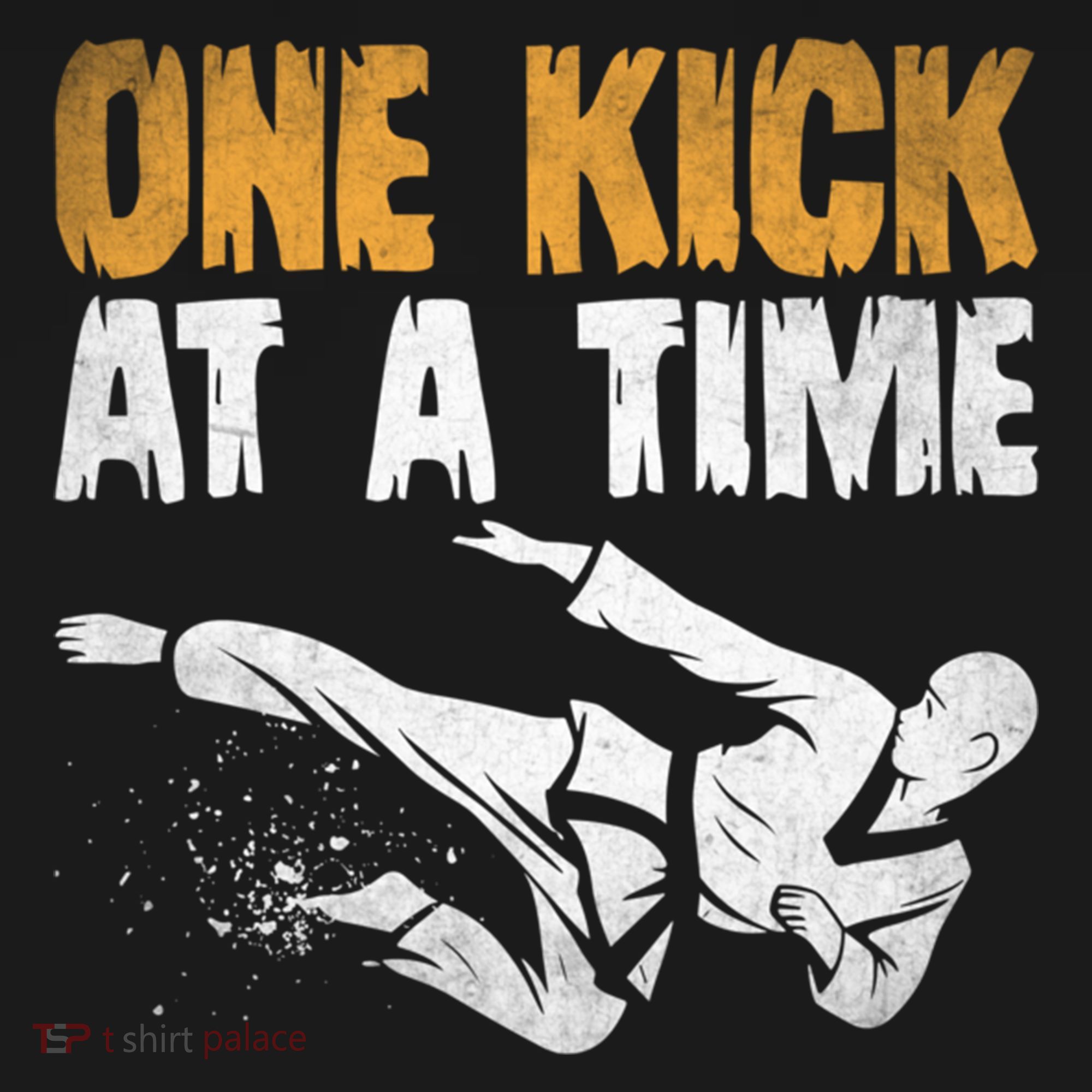 One Kick At A Time Taekwondo Martial Artist Martial Arts Tkd Gift Ornament