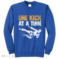 One Kick At A Time Taekwondo Martial Artist Martial Arts Tkd Gift Sweatshirt thumb 0