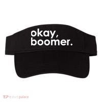 Okay, Boomer Millennial meme Visor thumb 0