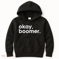 Okay, Boomer Millennial meme Kids Hoodie thumb 0