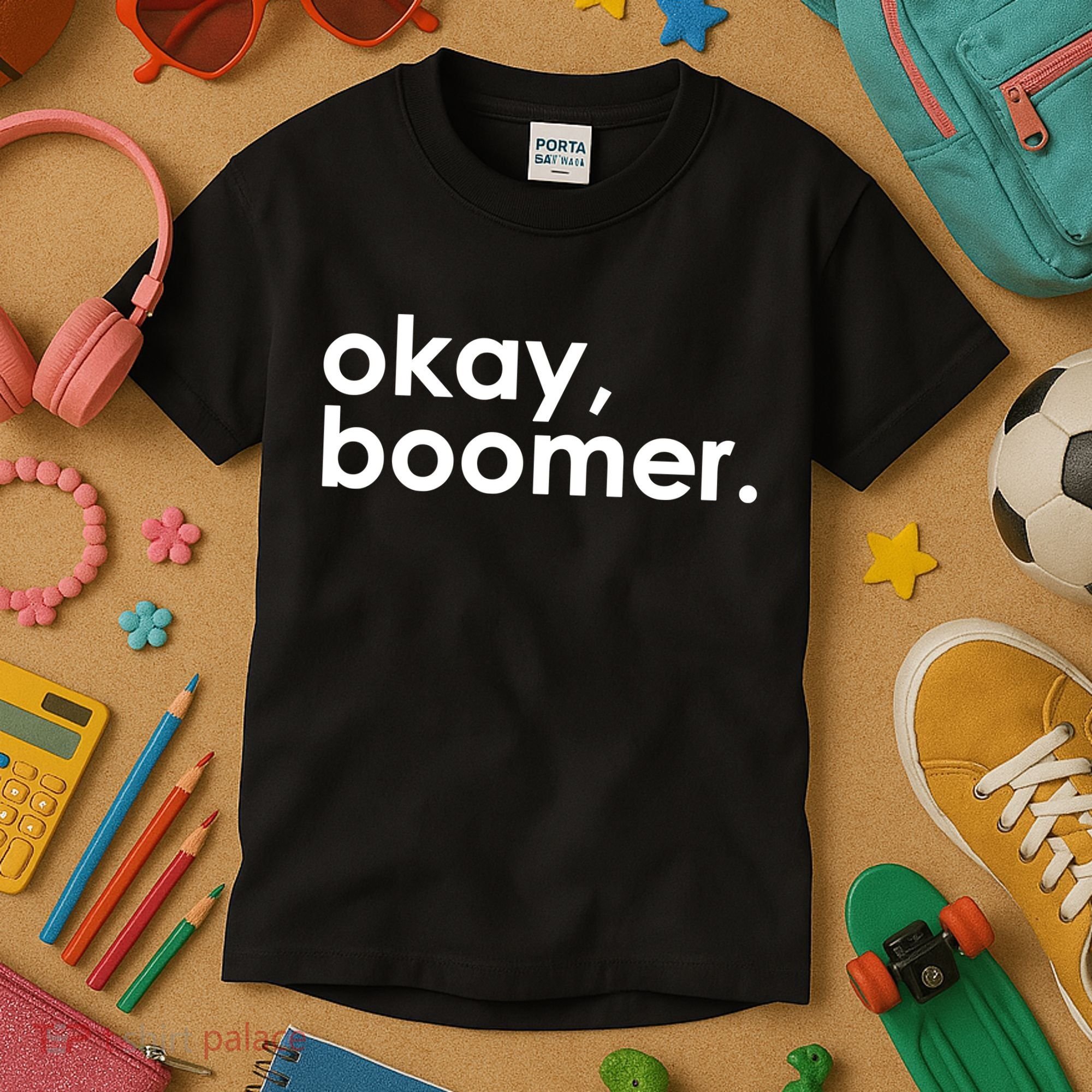 Okay, Boomer Millennial meme Kids T-Shirt