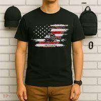 OH58 Kiowa Helicopter USA Flag Helicopter Pilot Gifts T-Shirt thumb 6