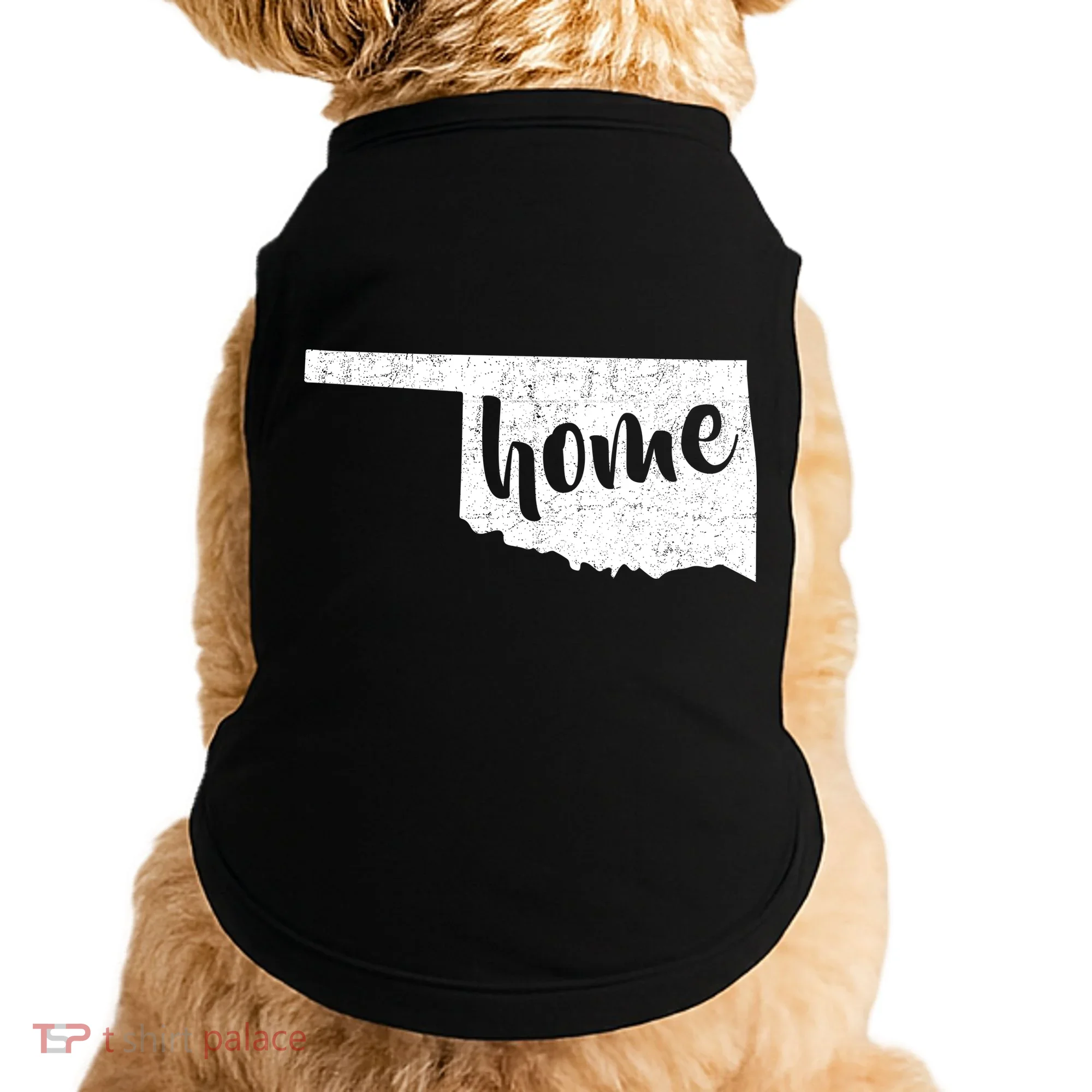Oklahoma Home State Doggie Tank