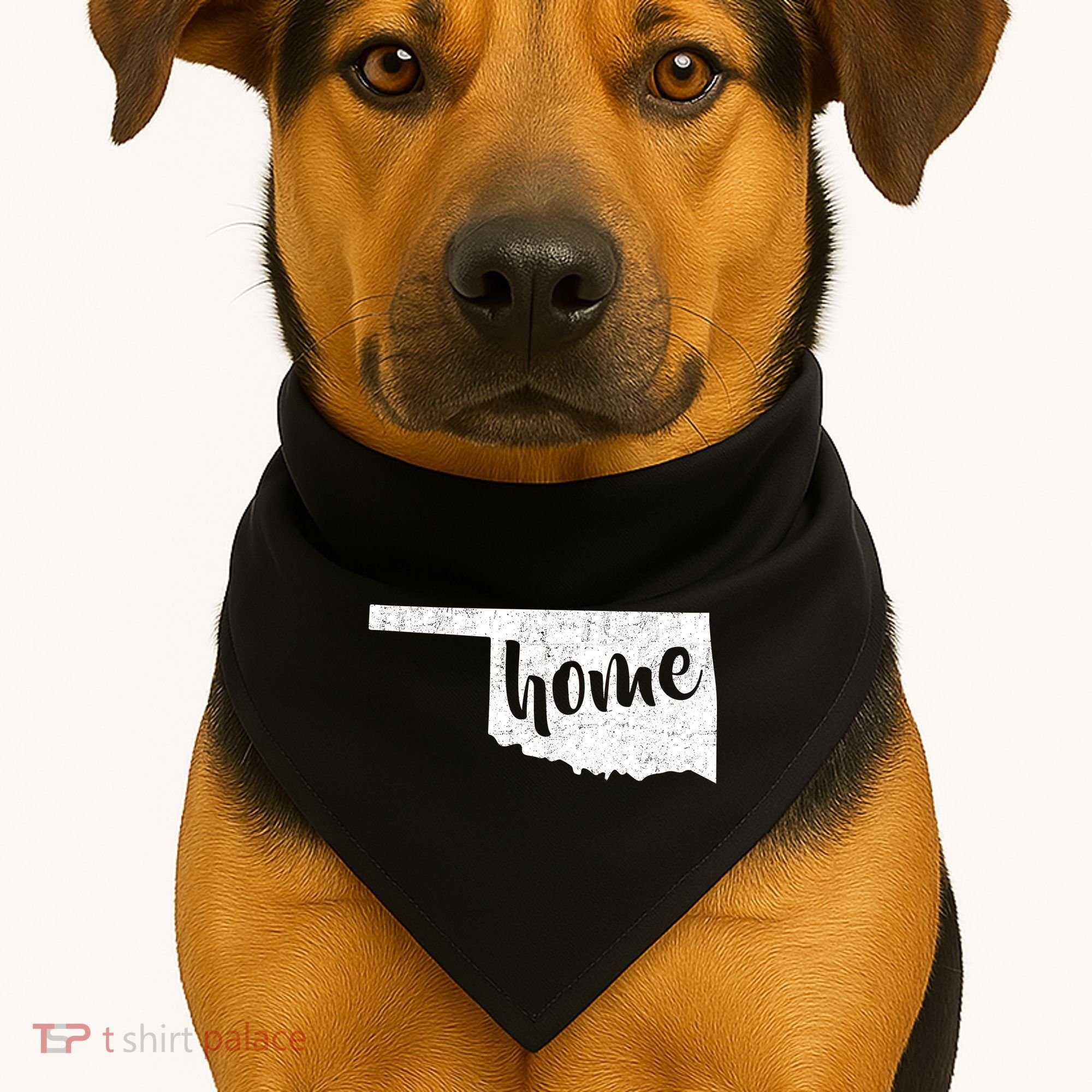 Oklahoma Home State USA-Made Doggie Bandana