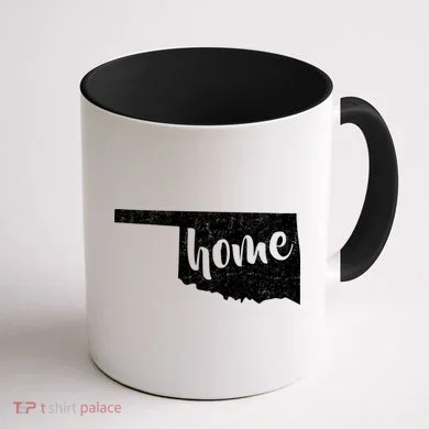 Oklahoma Home State Coffee Mug back