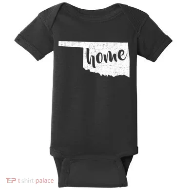 Oklahoma Home State Baby Bodysuit