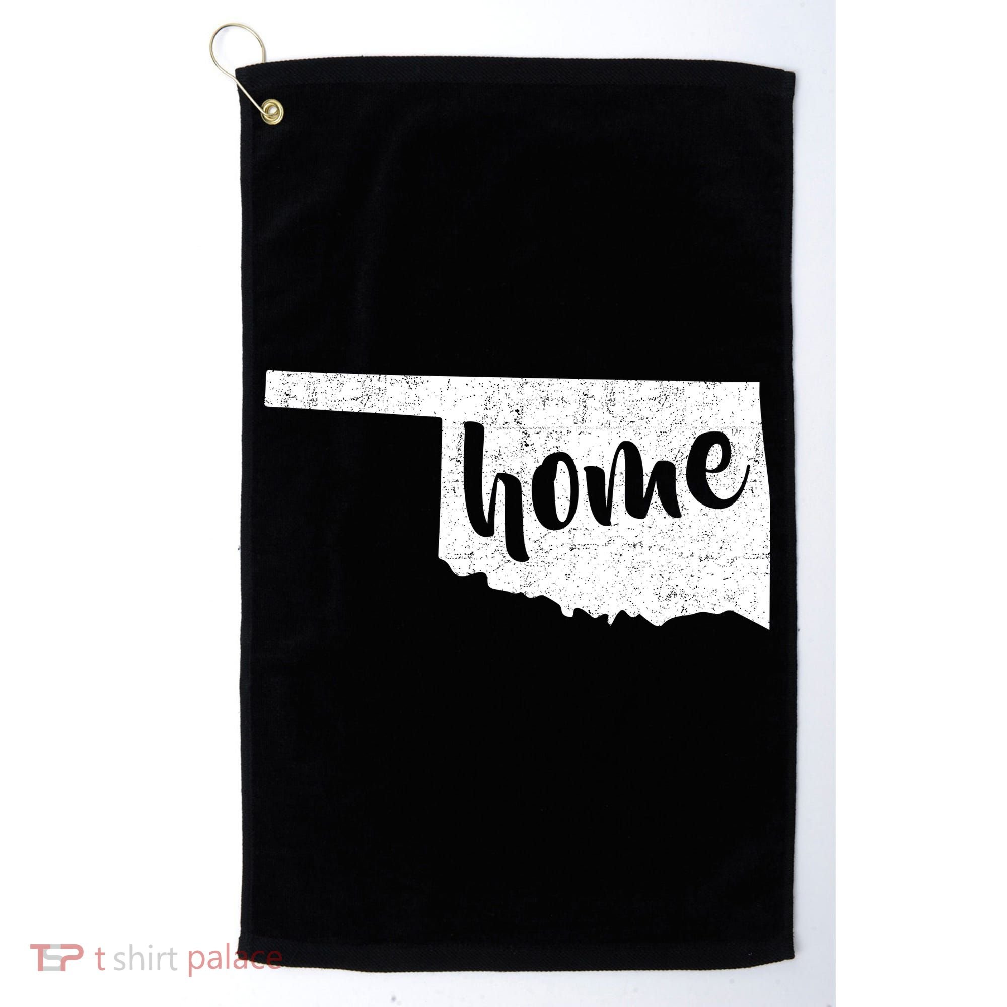 Oklahoma Home State Golf Towel
