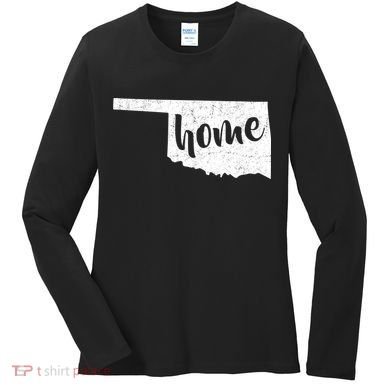 Oklahoma Home State Women's Long Sleeve Shirt