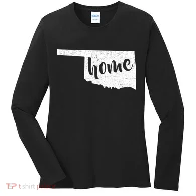 Oklahoma Home State Women's Long Sleeve Shirt