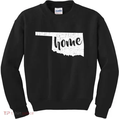 Oklahoma Home State Kids Sweatshirt