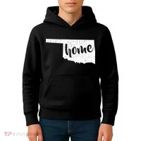 Oklahoma Home State Kids Hoodie thumb 4