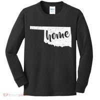 Oklahoma Home State Kids Long Sleeve Shirt thumb 0