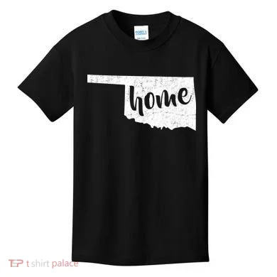 Oklahoma Home State Kids T-Shirt