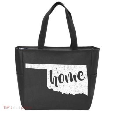 Oklahoma Home State Tote Bag