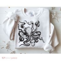 Octopus Kraken Men Women BoyGirl Tees Sweatshirt thumb 2