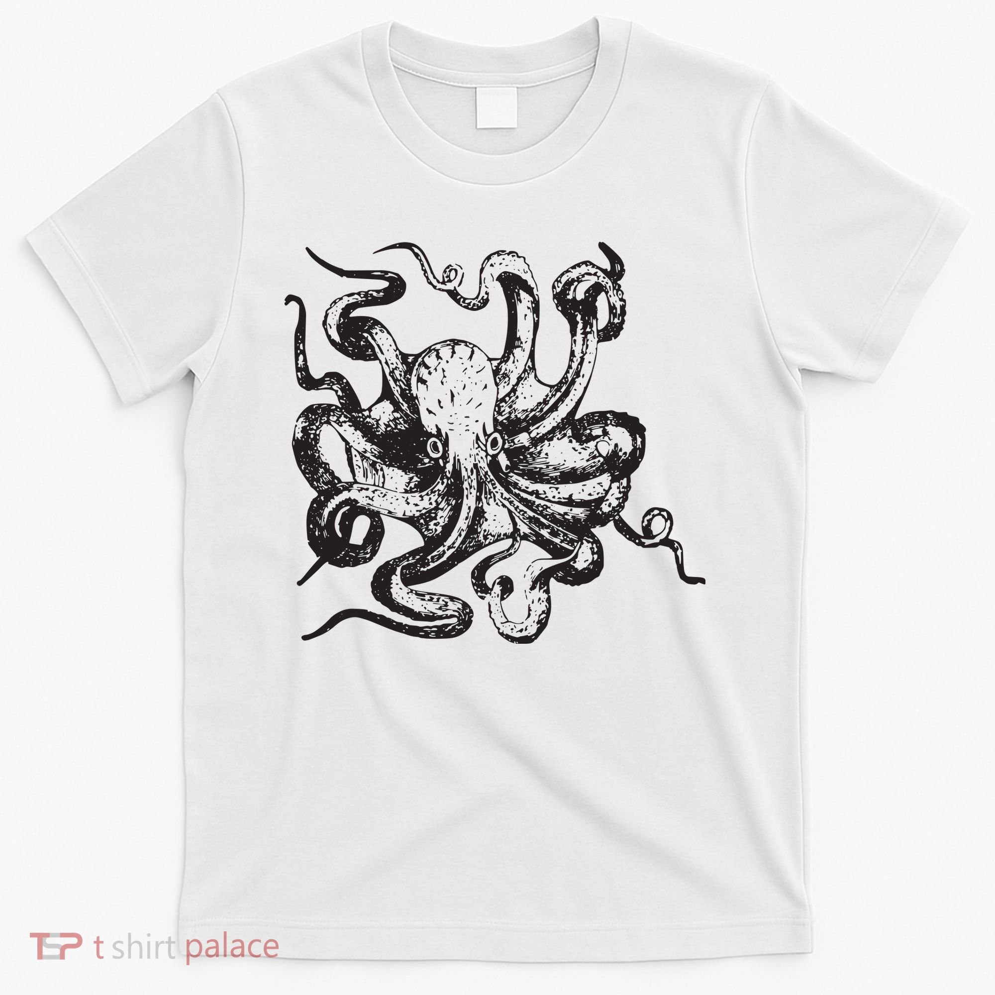 Octopus Kraken Men Women BoyGirl Tees T-Shirt