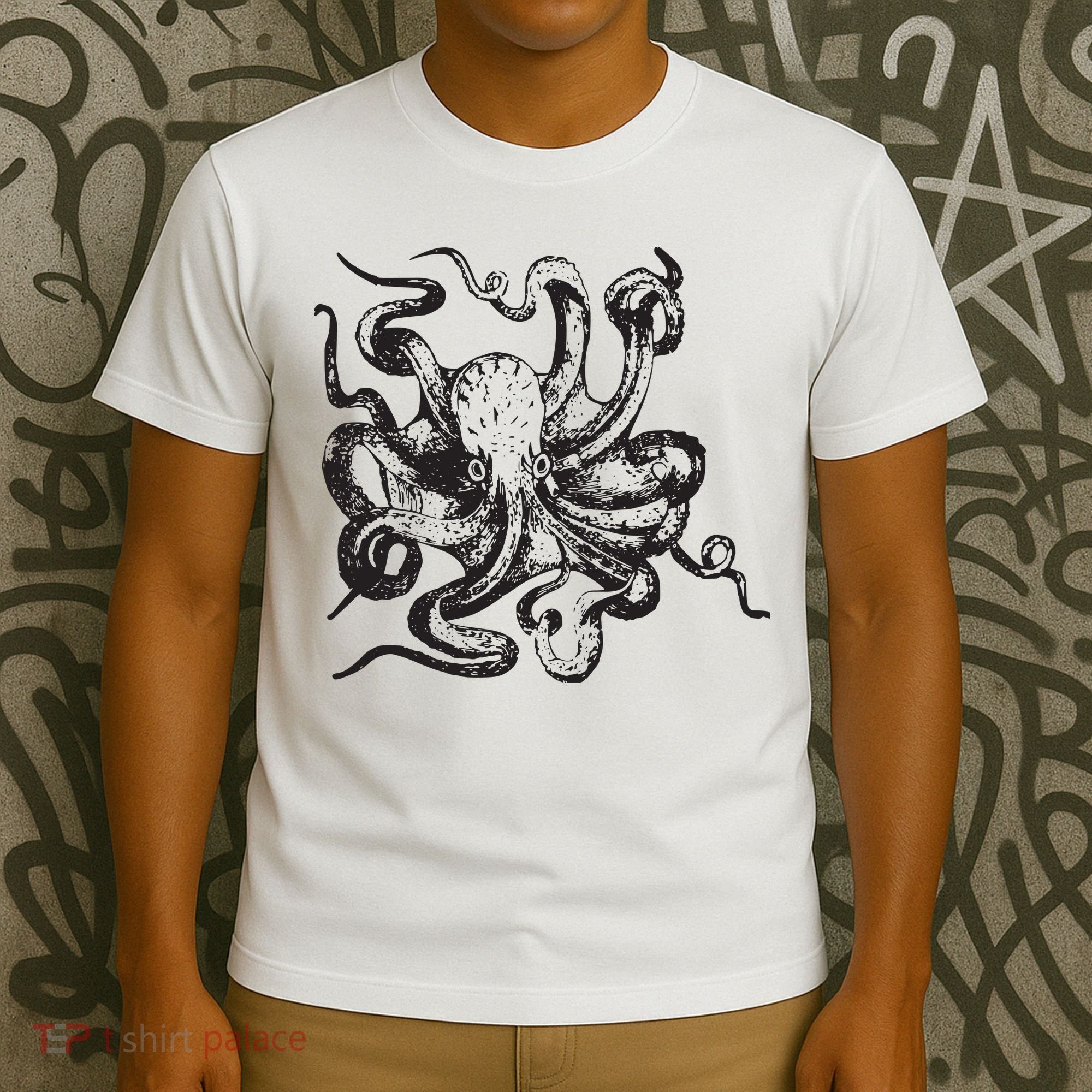 Octopus Kraken Men Women BoyGirl Tees T-Shirt