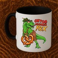 Oktob-Asaurus Rex Coffee Mug thumb 2