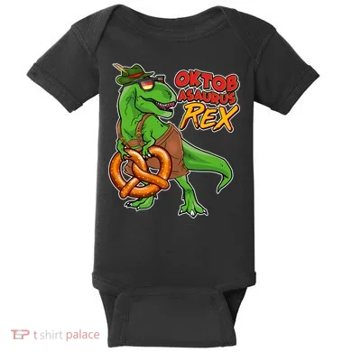 Oktob-Asaurus Rex Baby Bodysuit