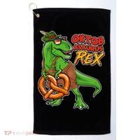 Oktob-Asaurus Rex Golf Towel thumb 0