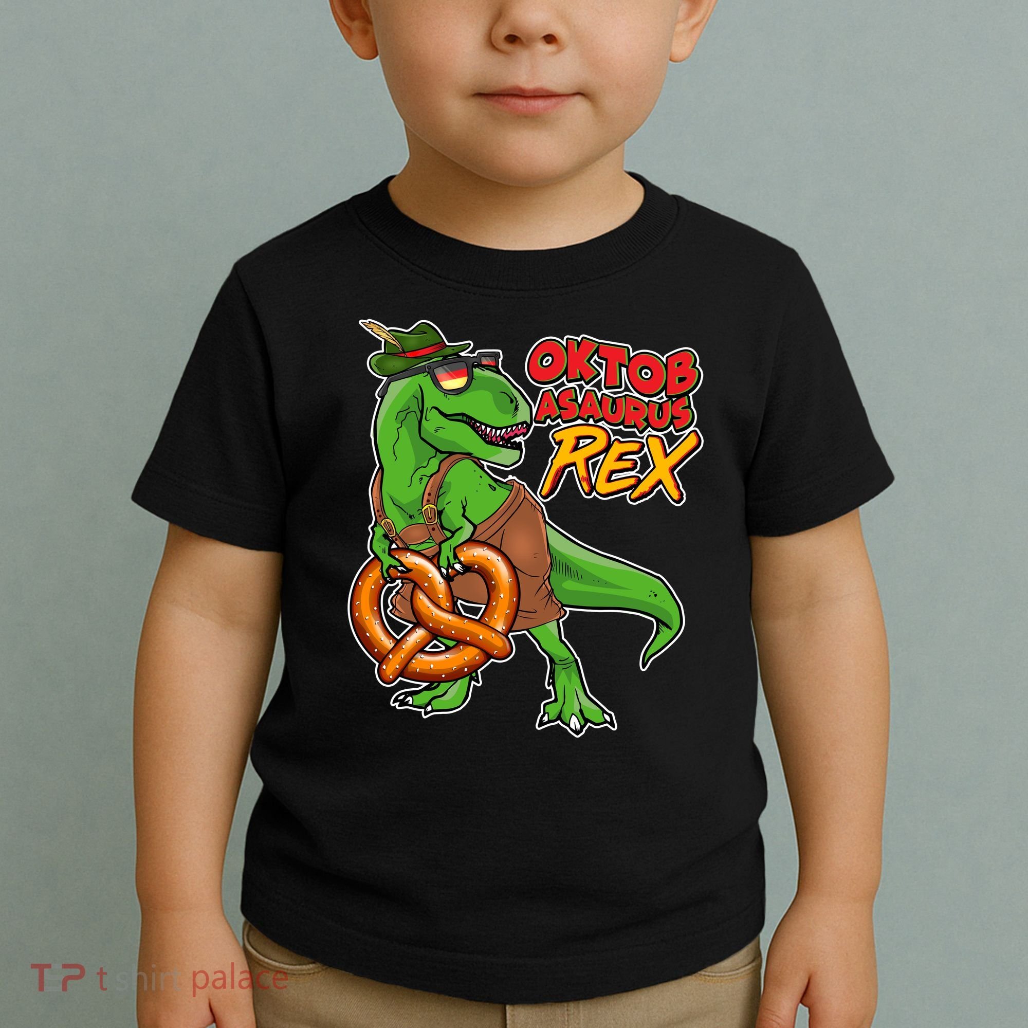 Oktob-Asaurus Rex Toddler T-Shirt