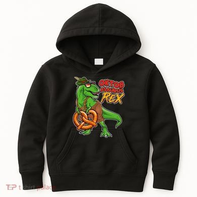 Oktob-Asaurus Rex Kids Hoodie