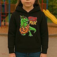 Oktob-Asaurus Rex Kids Hoodie thumb 3