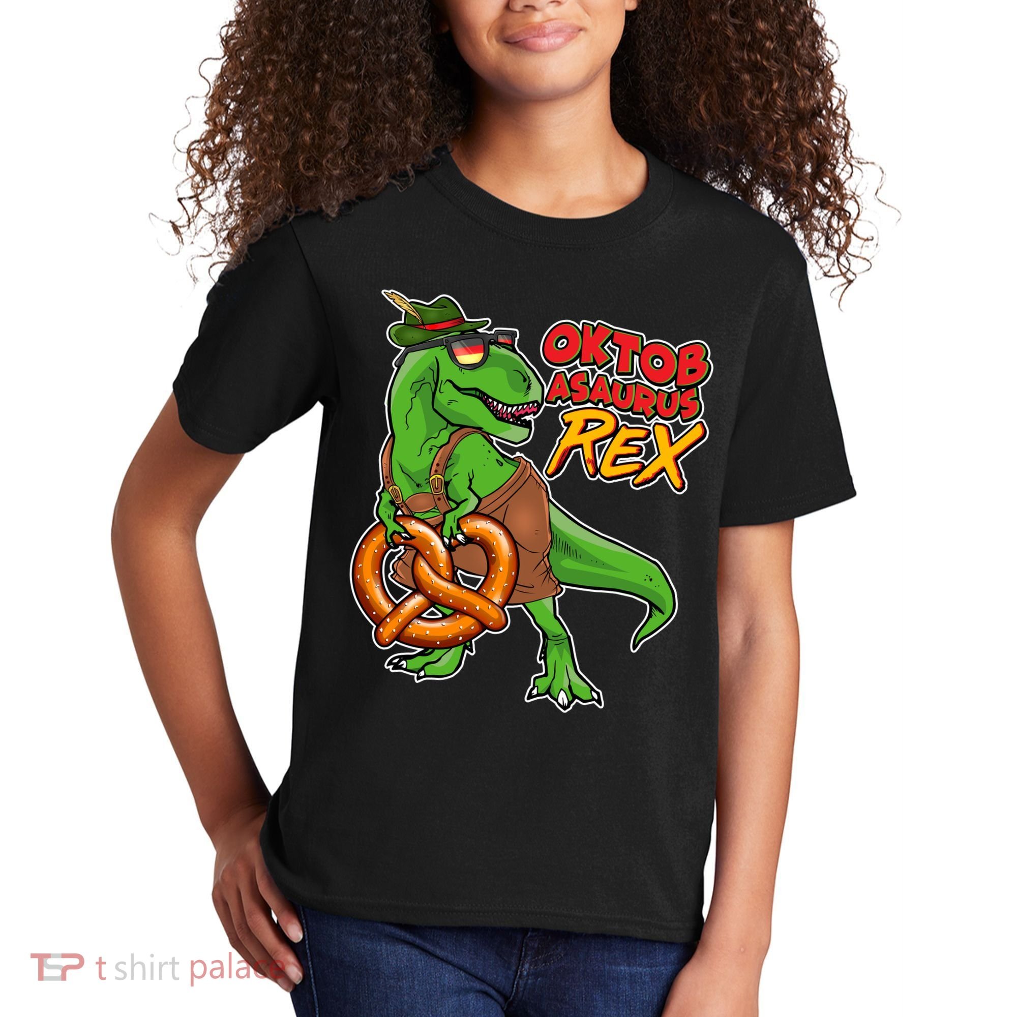 Oktob-Asaurus Rex Kids T-Shirt