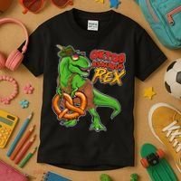 Oktob-Asaurus Rex Kids T-Shirt thumb 3