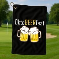 OktoBEERfest Golf Towel thumb 1