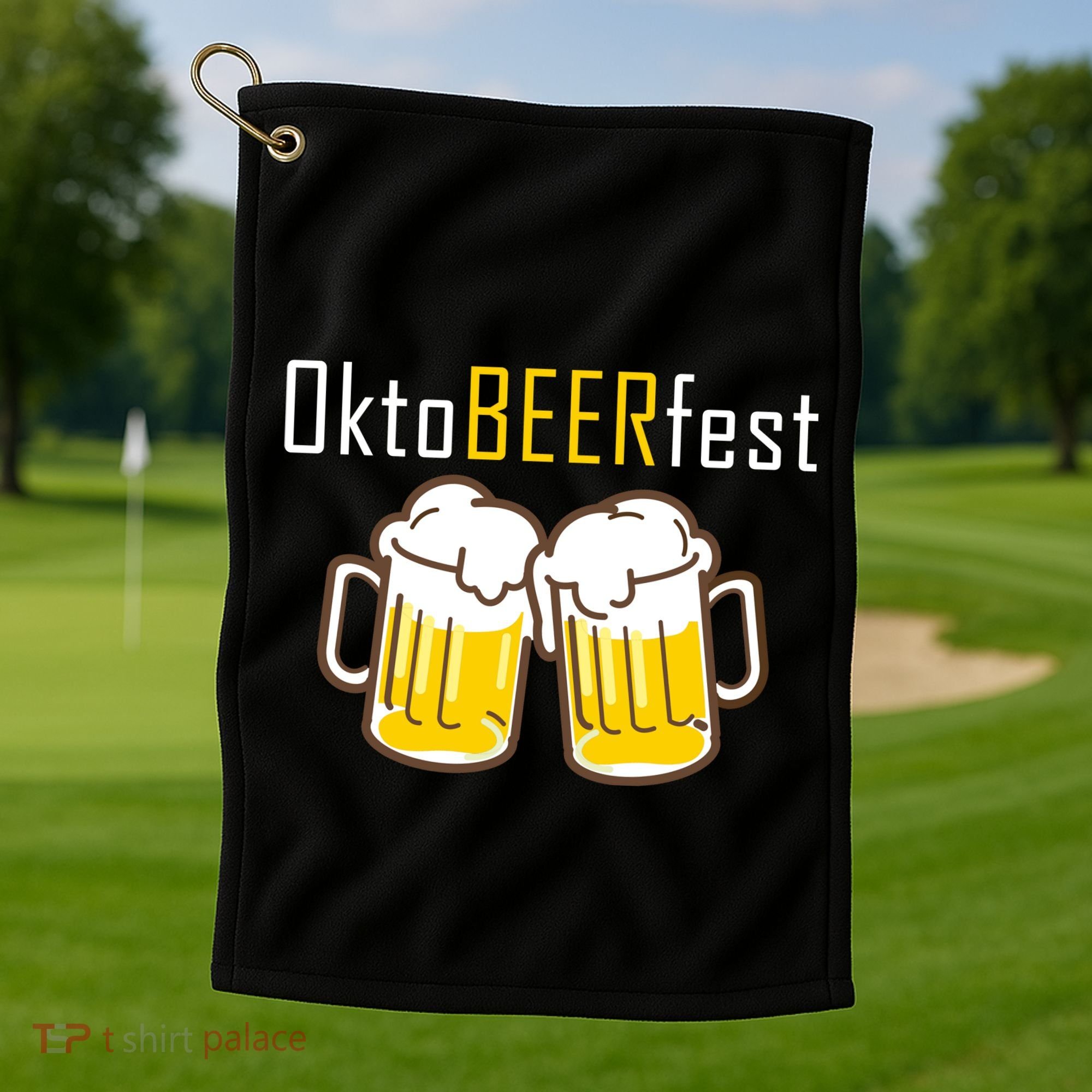 OktoBEERfest Golf Towel
