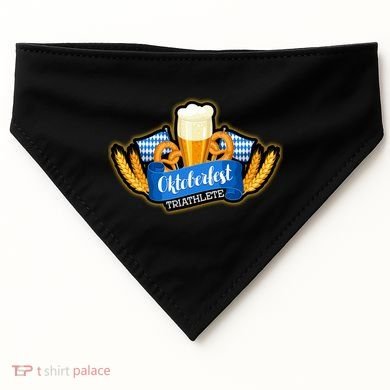 Oktober Fest Triathlete  USA-Made Doggie Bandana