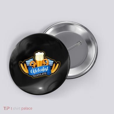 Oktober Fest Triathlete  Button
