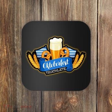 Oktober Fest Triathlete  Coaster