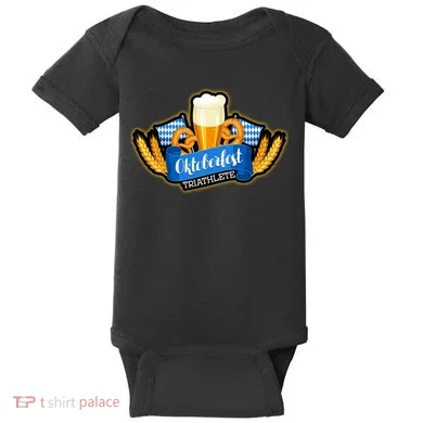 Oktober Fest Triathlete  Baby Bodysuit