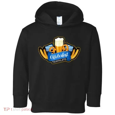 Oktober Fest Triathlete  Toddler Hoodie