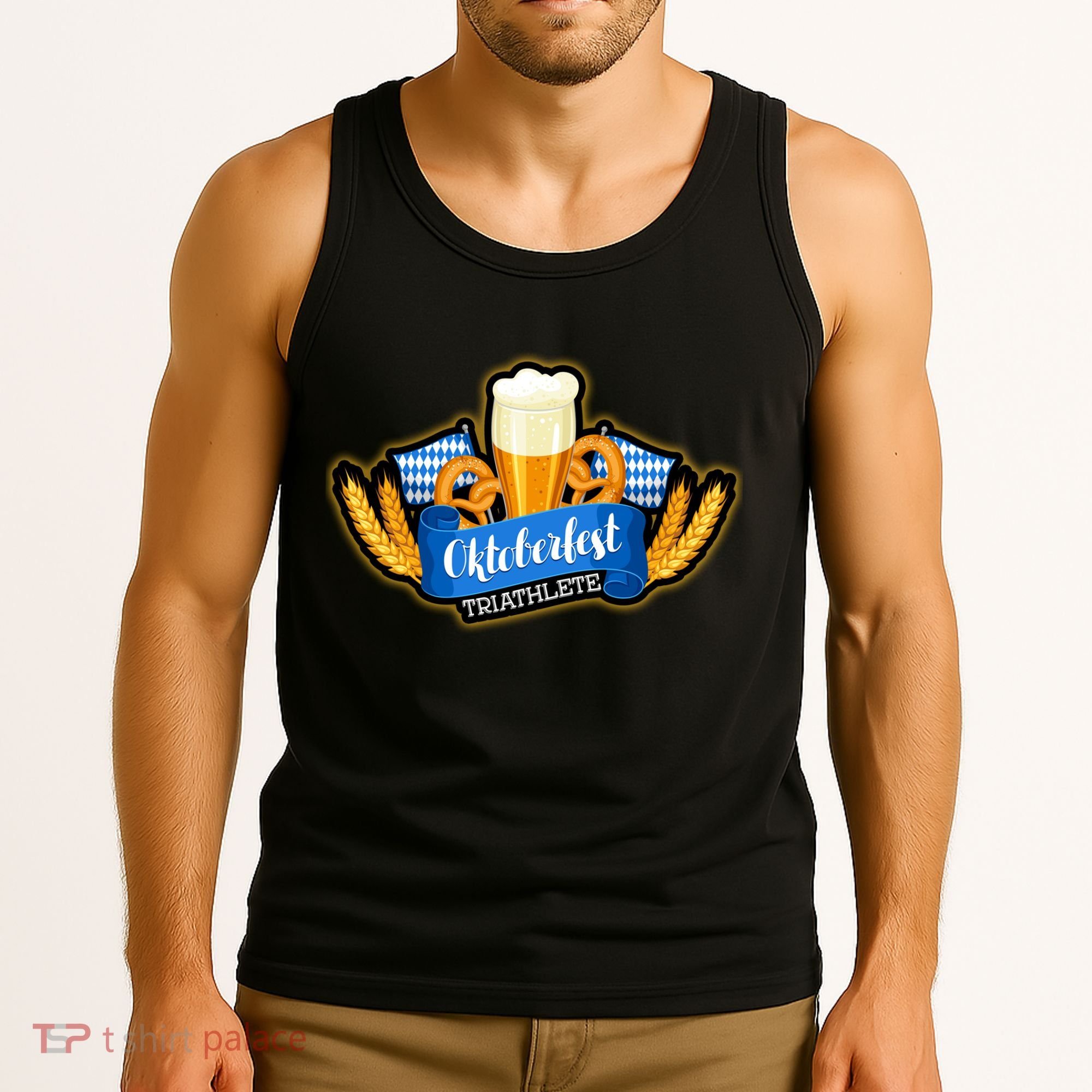 Oktober Fest Triathlete  Tank Top