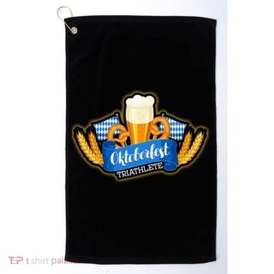 Oktober Fest Triathlete  Golf Towel